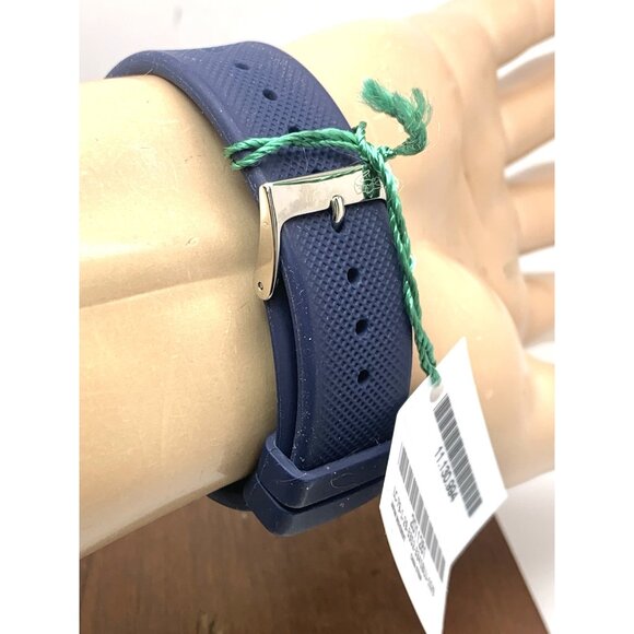 Lacoste Men's Watch 2011281 Holiday 12.12 Quartz Blue Dial Rubber Band 42mm - Picture 10 of 14